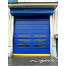 PVC High Speed Stacking Folding Door With Radar